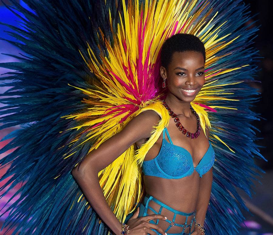 This Model Just Brought Natural Hair to the Victoria's Secret Runway for the First Time