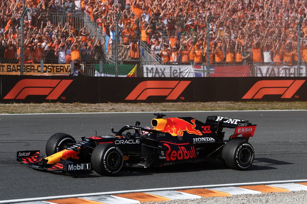 Max Verstappen won the first Dutch Grand Prix for 36 years  (Getty Images for Heineken)