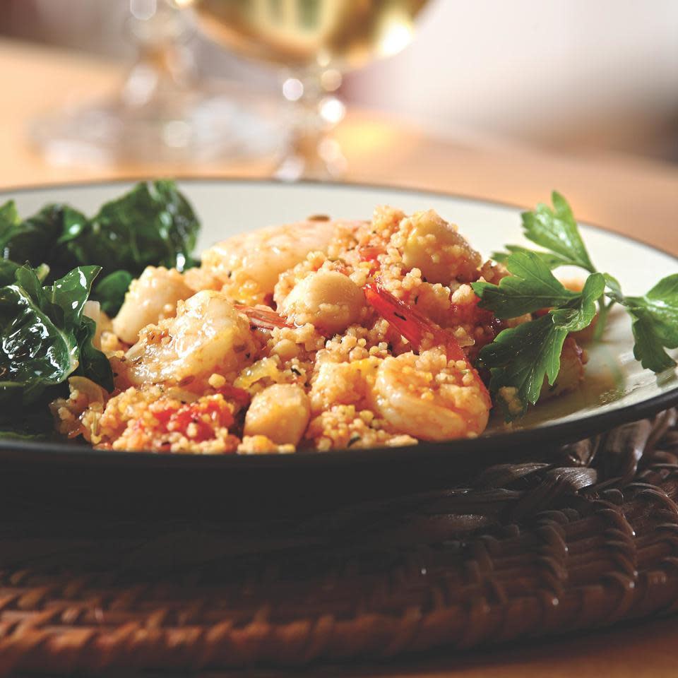 Seafood Couscous Paella