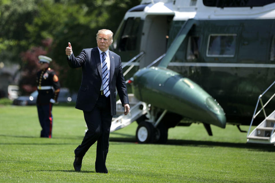 <em>Talks – Donald Trump pulled out of the summit last week (Picture: Getty)</em>