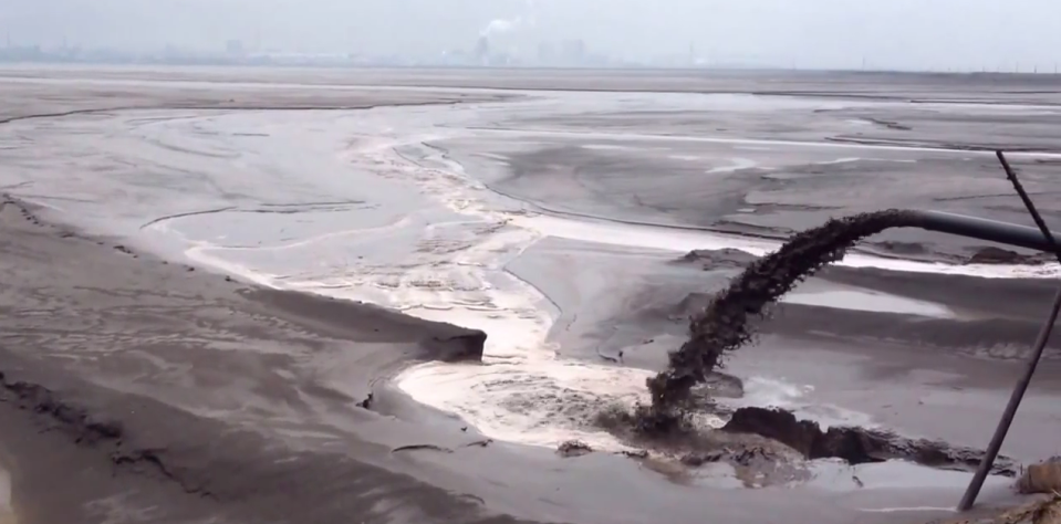 toxic lake baotou