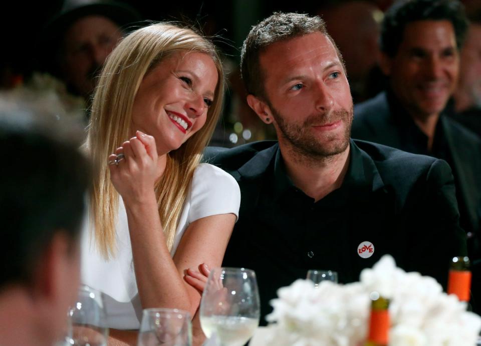 Gwyneth Paltrow has only good things to say about her ex Chris Martin (Colin Young-Wolff/Invision/AP)