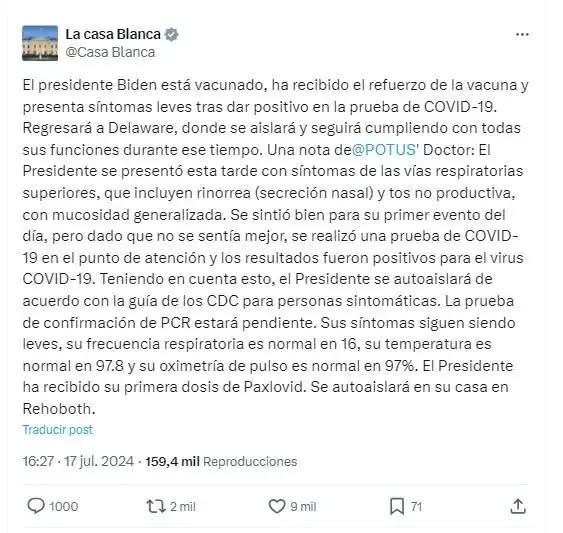 La Casa Blanca Biden