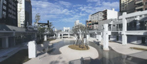 台南市最大親水公園「河樂廣場The Spring」於今年三月開幕 | “The Spring,” opened in March this year in Tainan. (Courtesy of Tainan City Government)