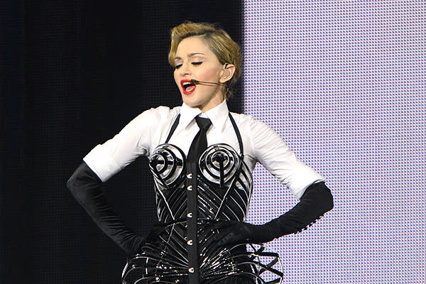 Madonna's cone bras sell for $77,000 at auction