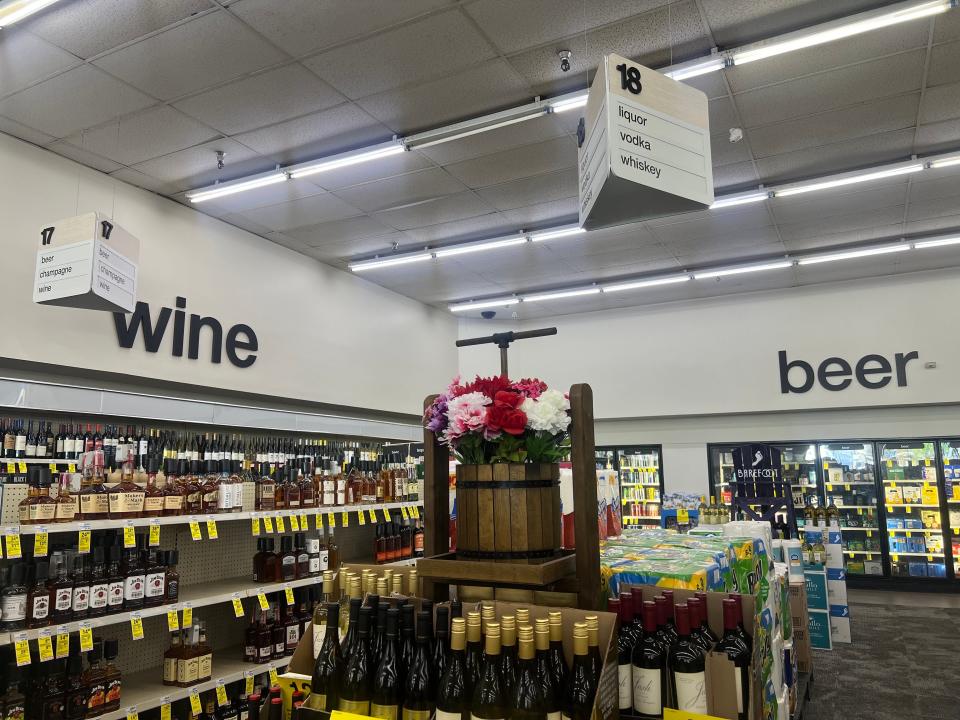 wine and beer in California CVS