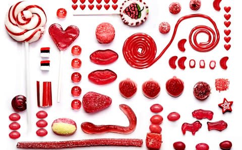 Crushed beetles are used to give red sweets their bright colour  - Credit: gettyimages