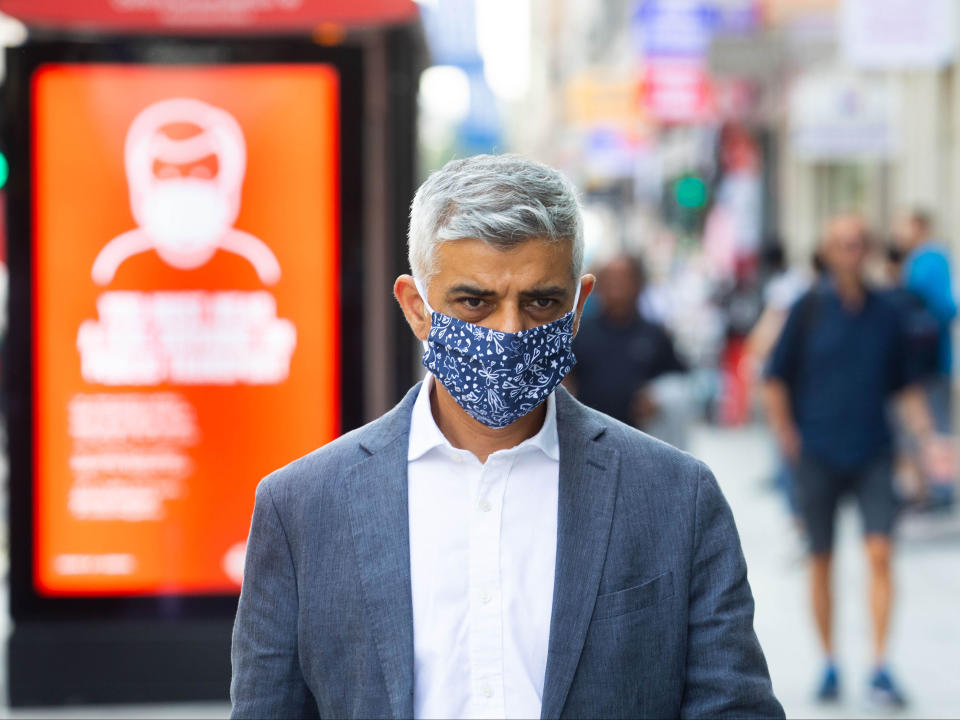 Mayor Sadiq Khan is considering new London-specific rulesPA