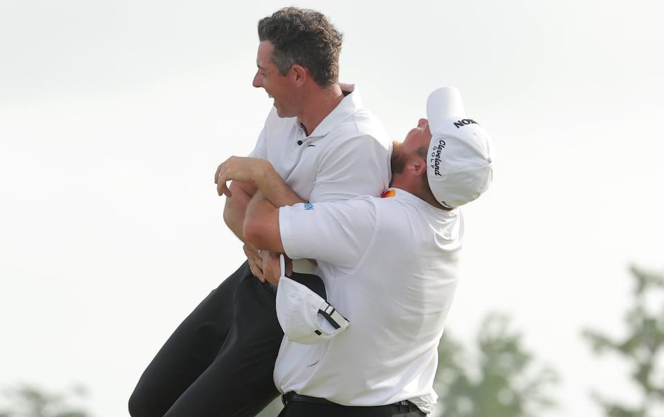 McIlroy and Lowry – Rory McIlroy and Shane Lowry come through play-off to win Zurich Classic