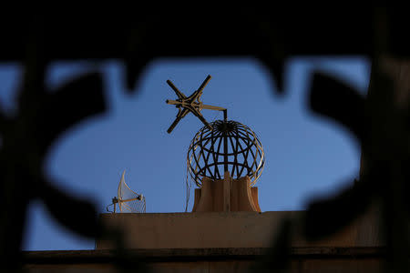 The damaged Church of the Immaculate Conception is seen after Iraqi forces recaptured it from Islamic State in Qaraqosh, near Mosul, Iraq, December 9, 2016. REUTERS/Alaa Al-Marjani