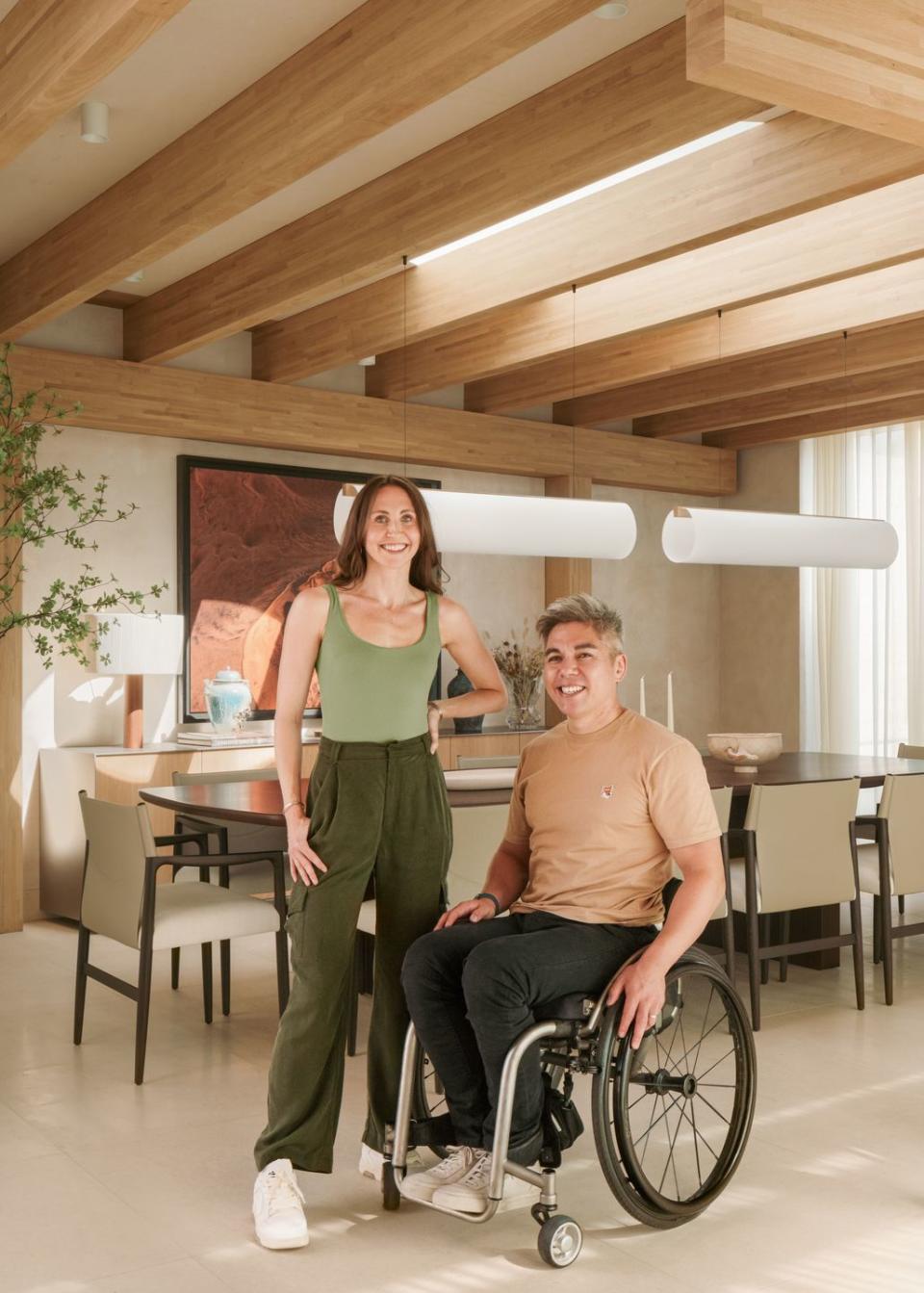 hiroki takeuchi and wife rachel swidenbank in their adapted dulwich home in south london designed by interiors studio covet noir photography by vigo jansons