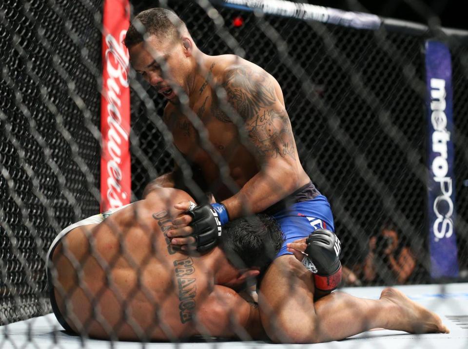 Eryk Anders in action (Getty)