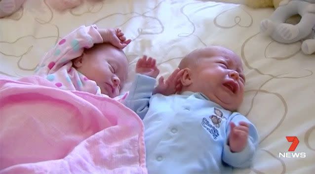 Babies with reduced levels of 'Substance P' show no warning signs if they're struggling to breathe. Source: 7 News