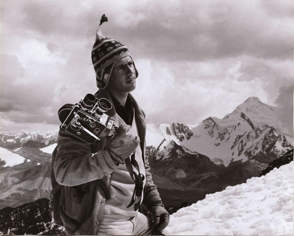 Willy Bogner sammelt 1962 erste Filmerfahrungen bei Dreharbeiten im Himalaya. (Bild: BR / Bildarchiv Willy Bogner)