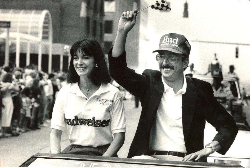 Bobby Rahal, shown here with his wife, Debi, won the 1986 Indianapolis 500.