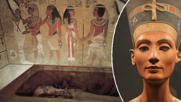 Los restos hallados podrían ser de la reina Nefertiti