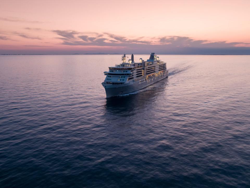 The Silver Nova at sea