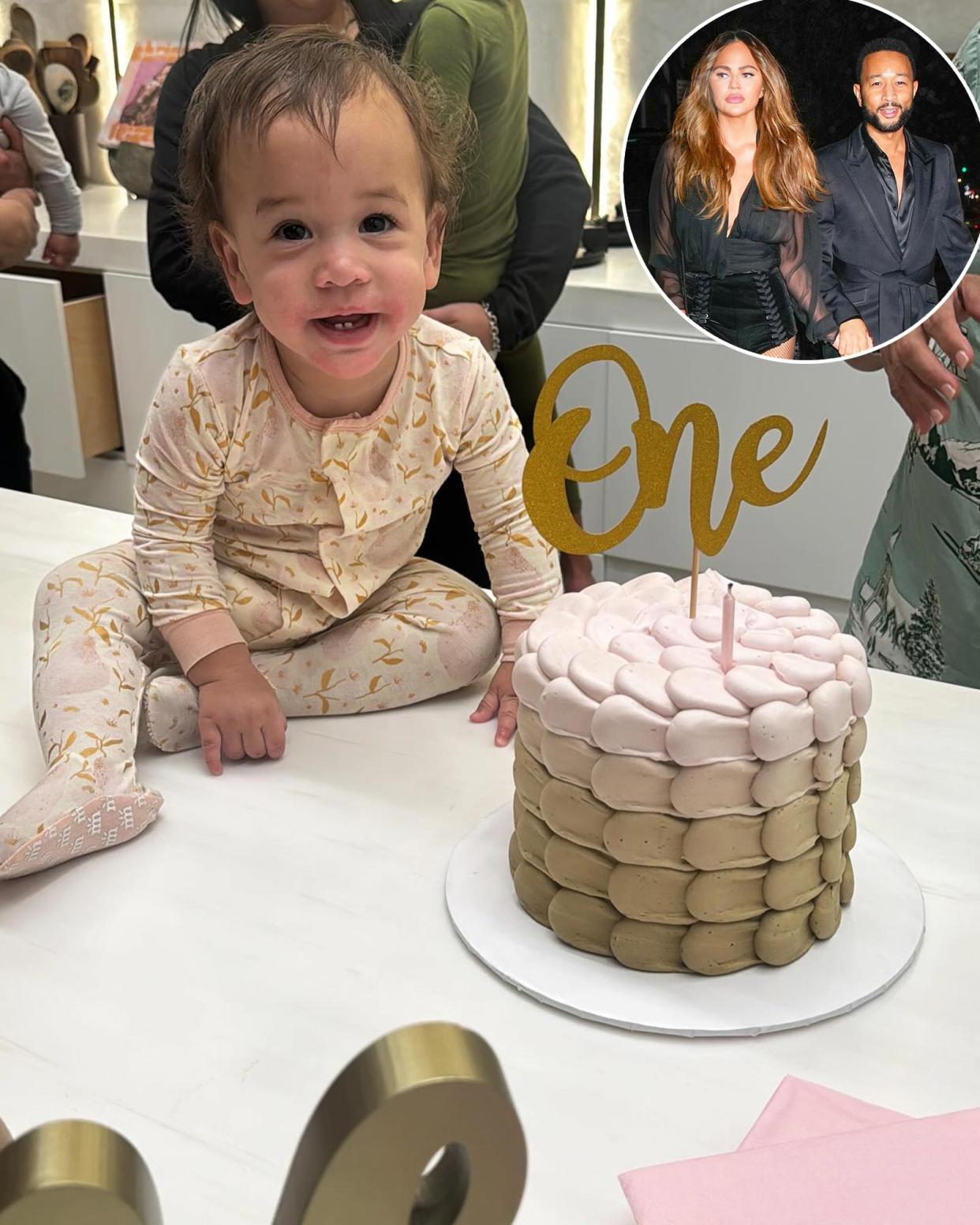 John Legend Celebrates Daughter Estis 1st Birthday