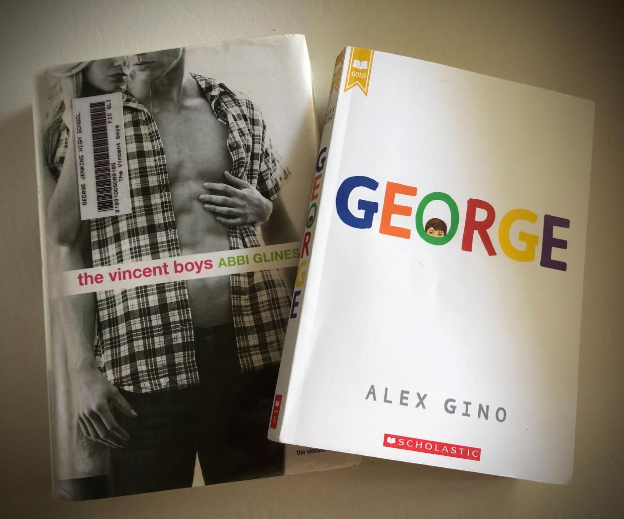 The two books reviewed this week by Polk County Public Schools committees were "The Vincent Boys" by Abii Glines and "George" by Alex Gino.