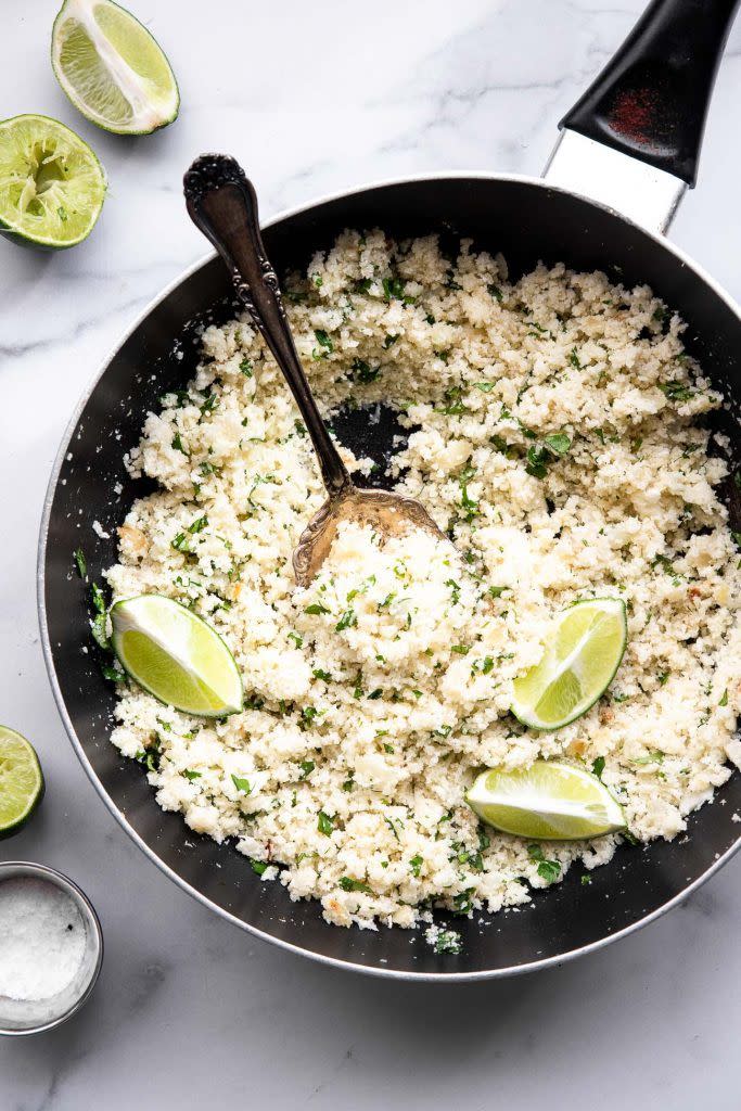 Cilantro Lime Cauliflower Rice