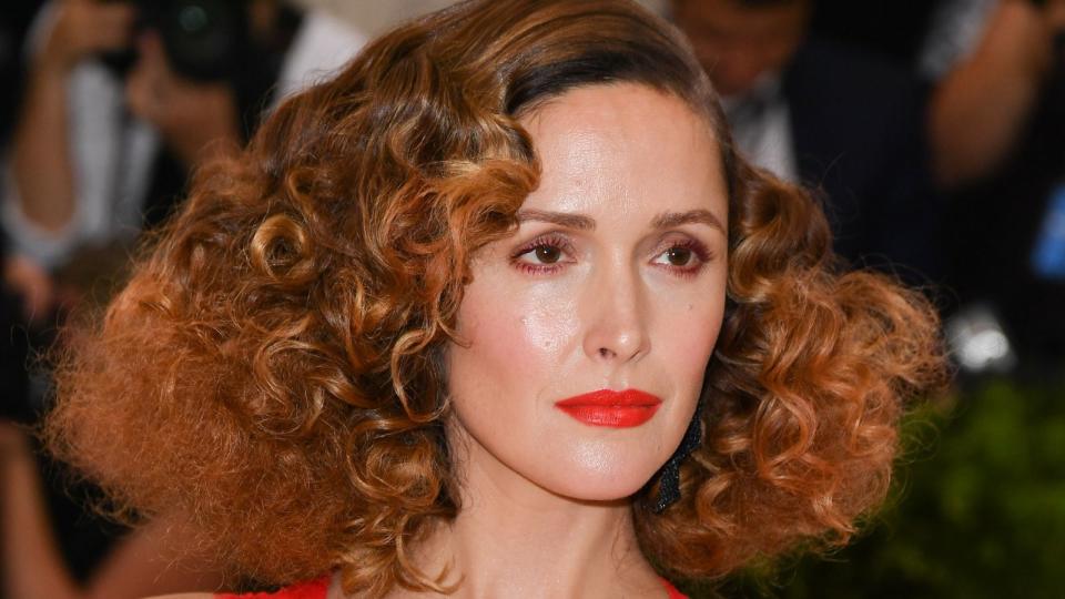 <p> We rarely see Rose Byrne with anything other than very sleek hair, so it was fun to see her shake things up some very big, volume-packed strands in 2017. Only running a brush through the very ends of her curls created a blend of two textures for a statement finish. </p>