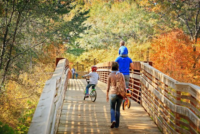 emThe Swamp Rabbit Trail. Courtesy of VisitGreenvilleSC.com./em