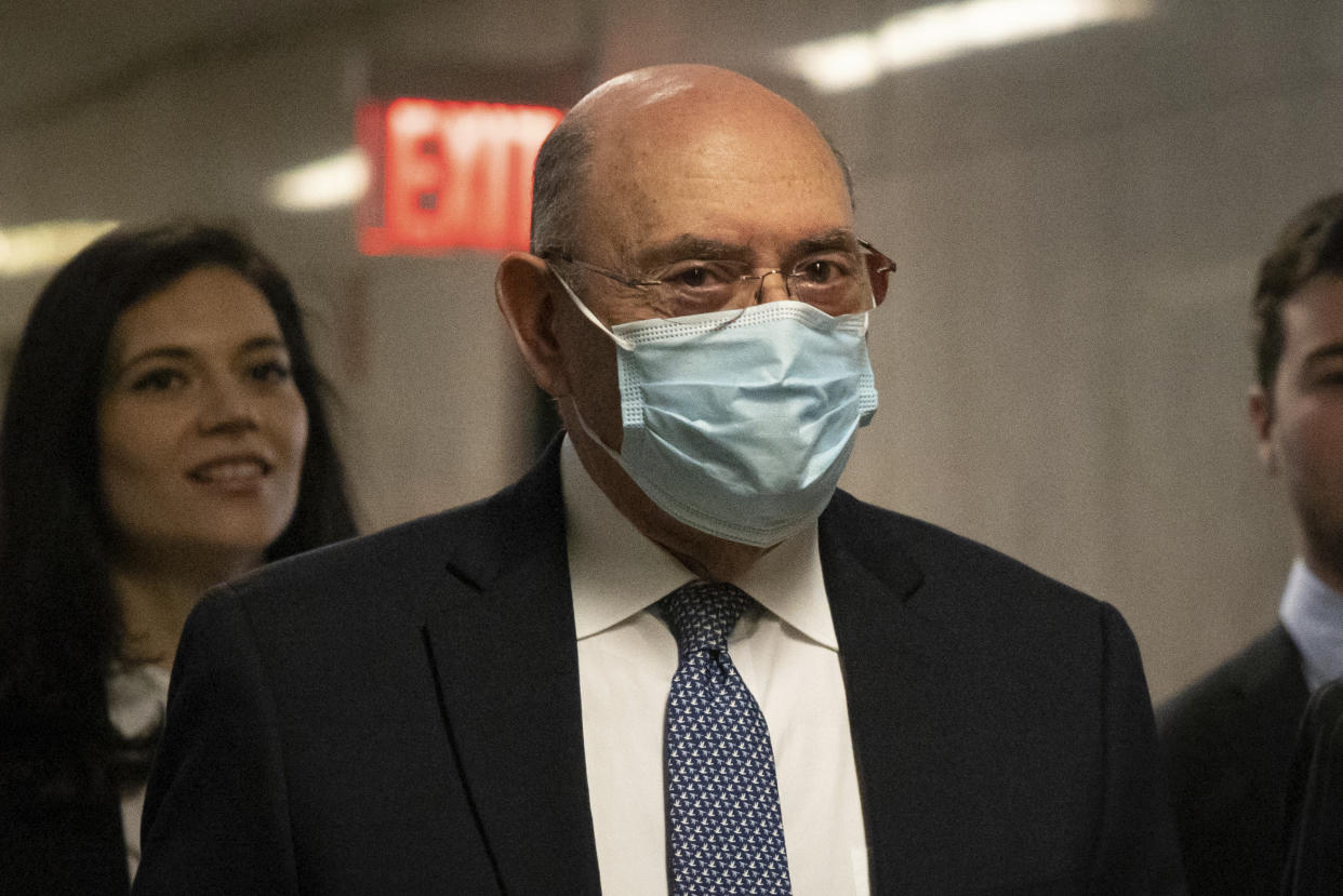 Trump Organization's former Chief Financial Officer Allen Weisselberg arrives at the courtroom in New York, Thursday, Nov. 17, 2022. (AP Photo/Yuki Iwamura)