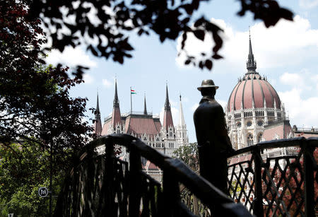 The Hungarian Parliament building is seen in Budapest, Hungary, May 29, 2018. REUTERS/Bernadett Szabo