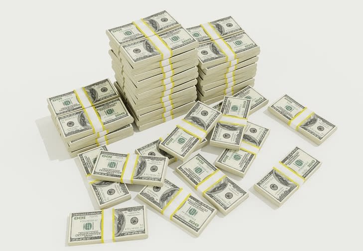 黑天鵝公司成員至少在刮刮樂上花了超過200萬元（約新台幣5700萬元）。（示意圖／Pixabay）
