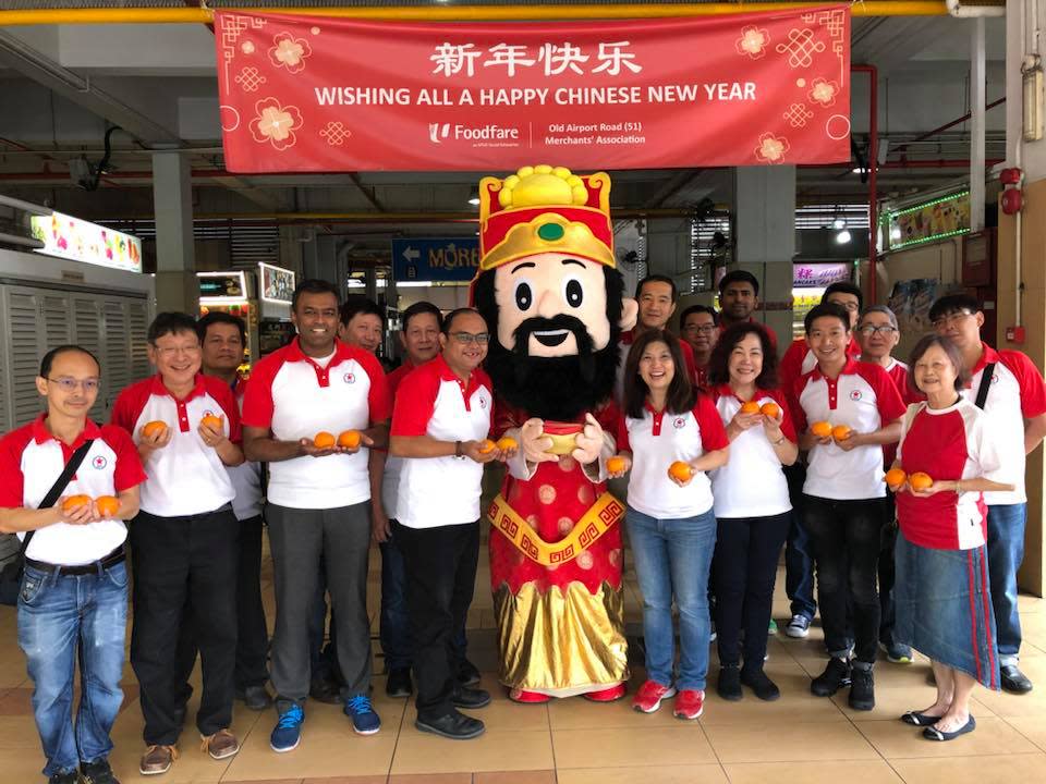 The Singapore People's Party members during a Chinese New Year celebration event. (PHOTO: Singapore People's Party/Facebook)