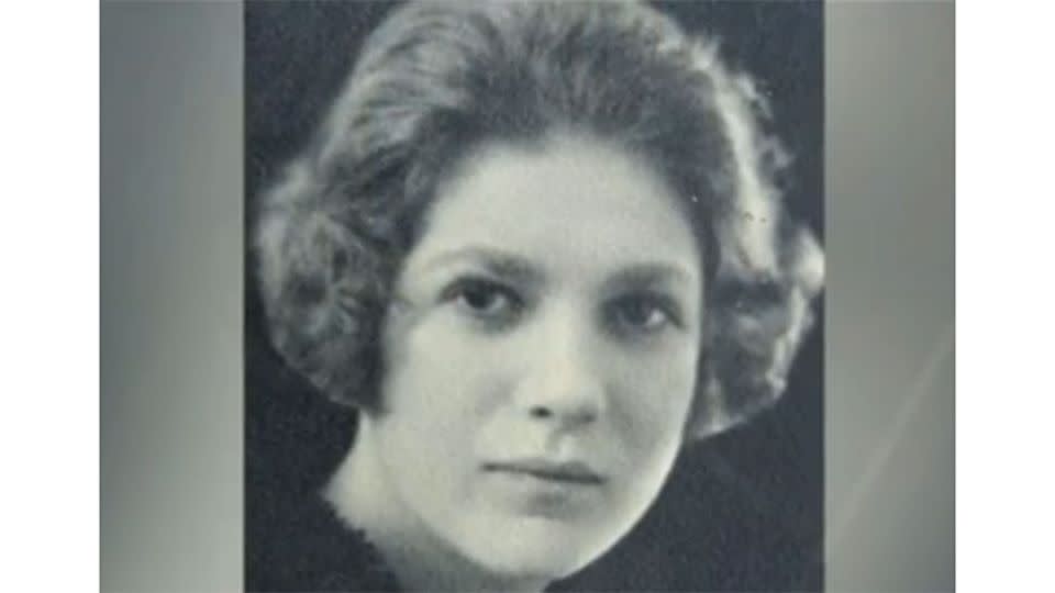 A younger Ms Cooke, who was born in Albert Park in 1906. Photo: Supplied