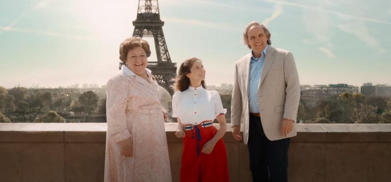 Valérie Lemercier, Danielle Fichaud et Sylvain Marcel dans le film 