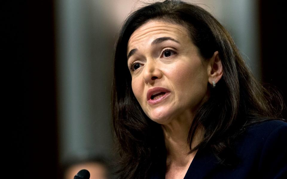 Facebook Sheryl Sandberg - AP Photo/Jose Luis Magana, File