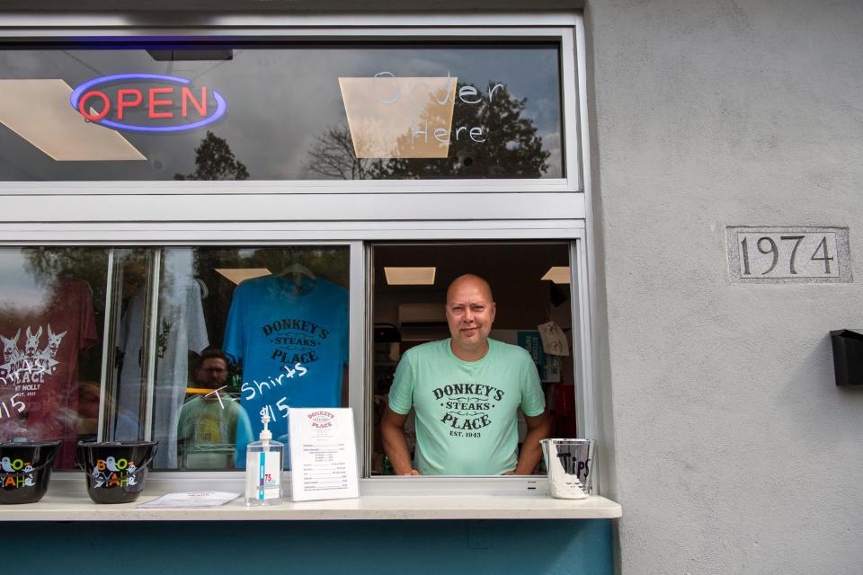 Joe Lucas, owner of Donkey's Place Downtown in Mount Holly, N.J.