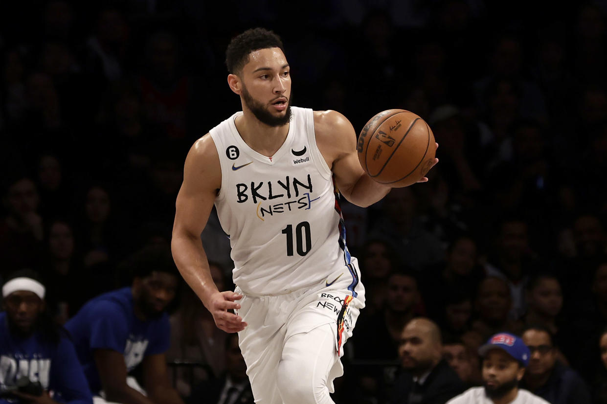 Ben Simmons #10 of the Brooklyn Nets