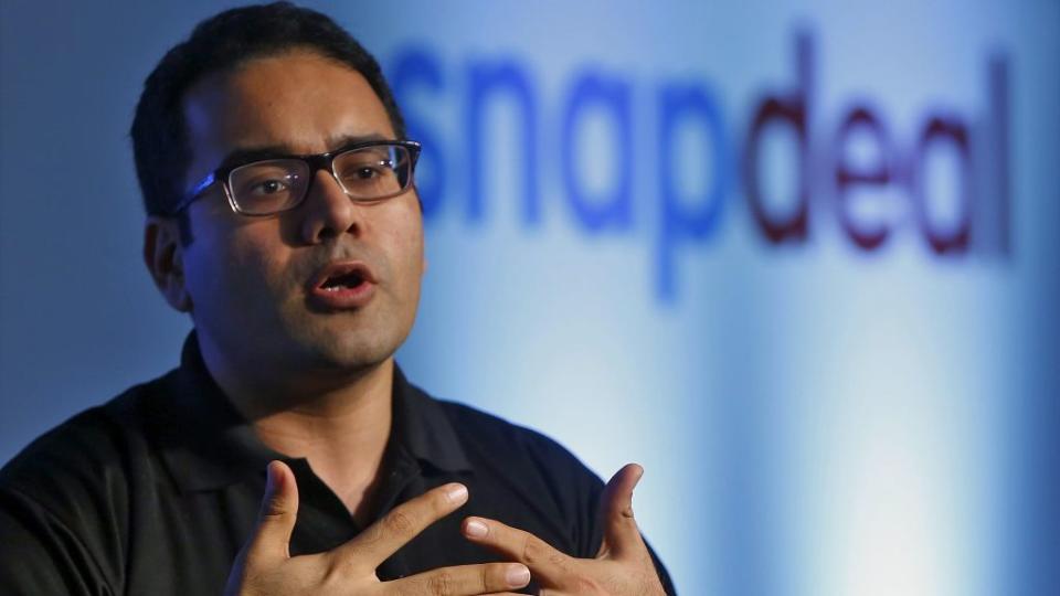 Kunal Bahl, co-founder of Indian e-commerce firm Snapdeal.