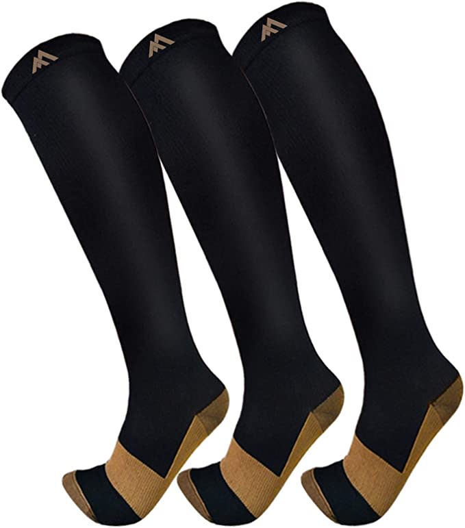 FuelMe Foot Copper Compression Socks For Men & Women