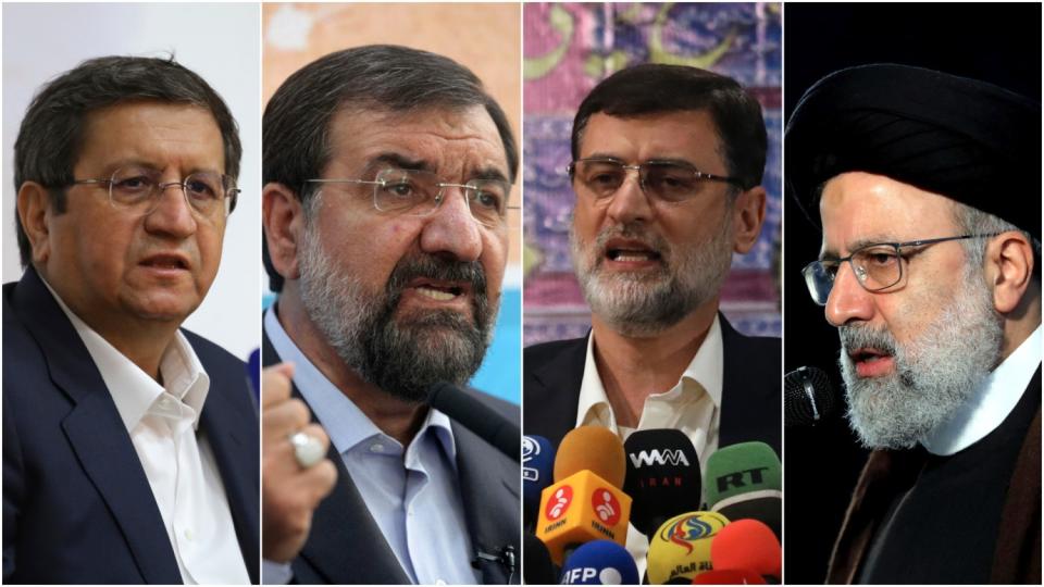 The four candidates in Iran's presidential election