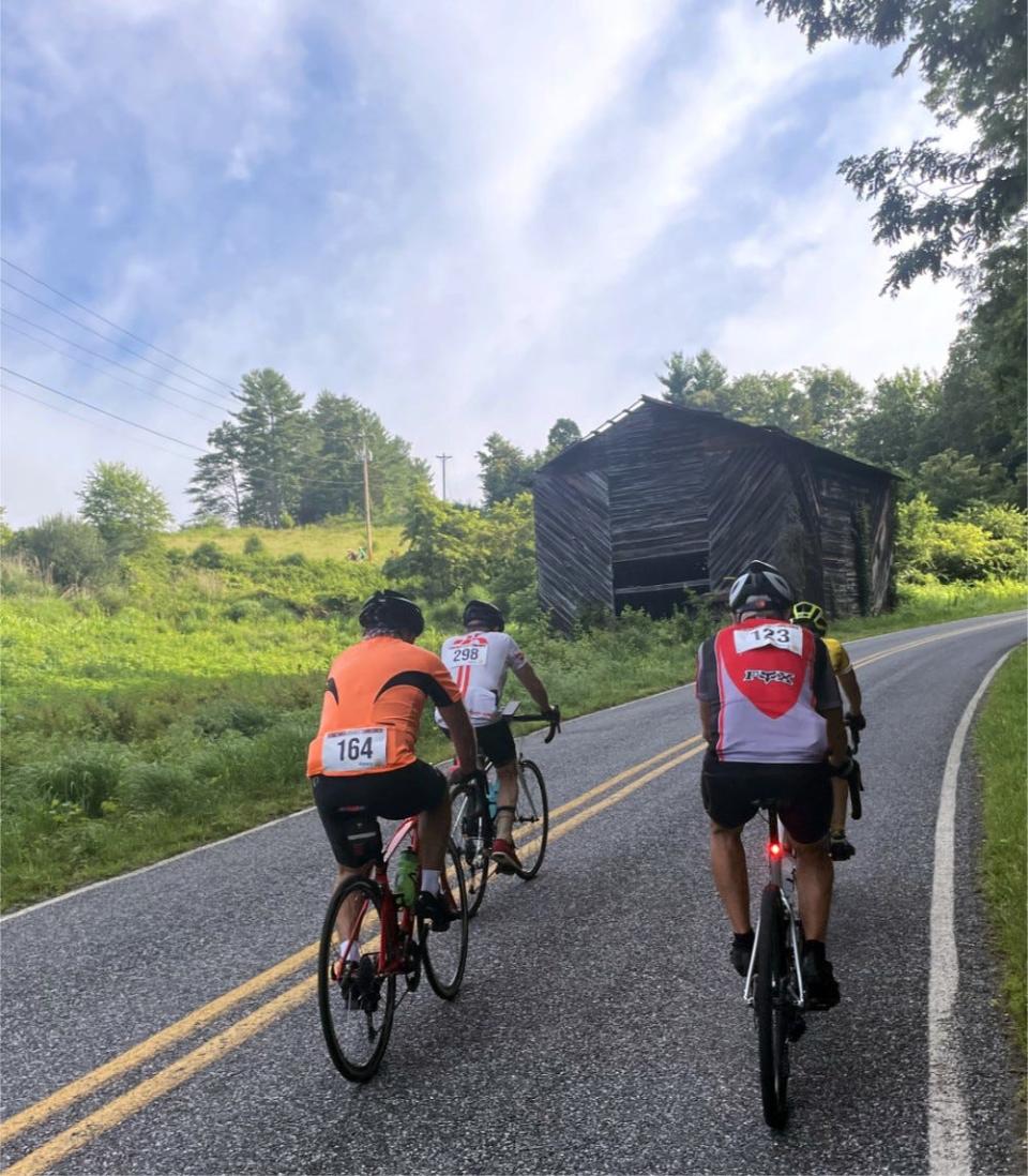 The Hot Doggett 100 offers participants three routes: a 30-, 67- and 100-mile ride.