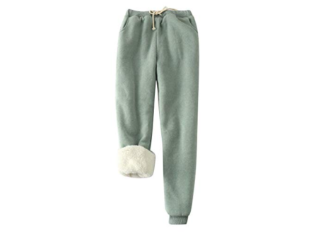 Winter survival essential': These popular sherpa-lined sweatpants are on  sale for $27 (more than 60% off)