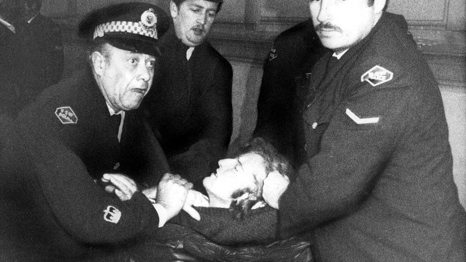 Police arrest a protester during a gay rights demonstration, which would become known as the first Sydney Gay and Lesbian Mardi Gras, June 1978. - The Sydney Morning Herald/Fairfax Media via Getty Images