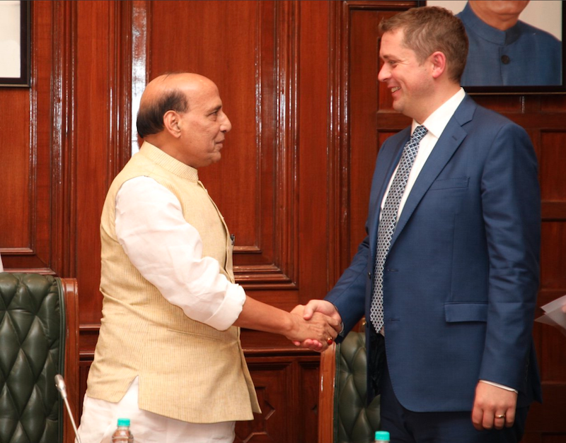 PHOTOS: Conservative Leader Andrew Scheer visits India to ‘repair’ relations