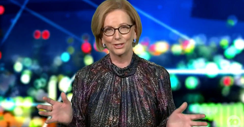 Julia Gillard on The Sunday Project