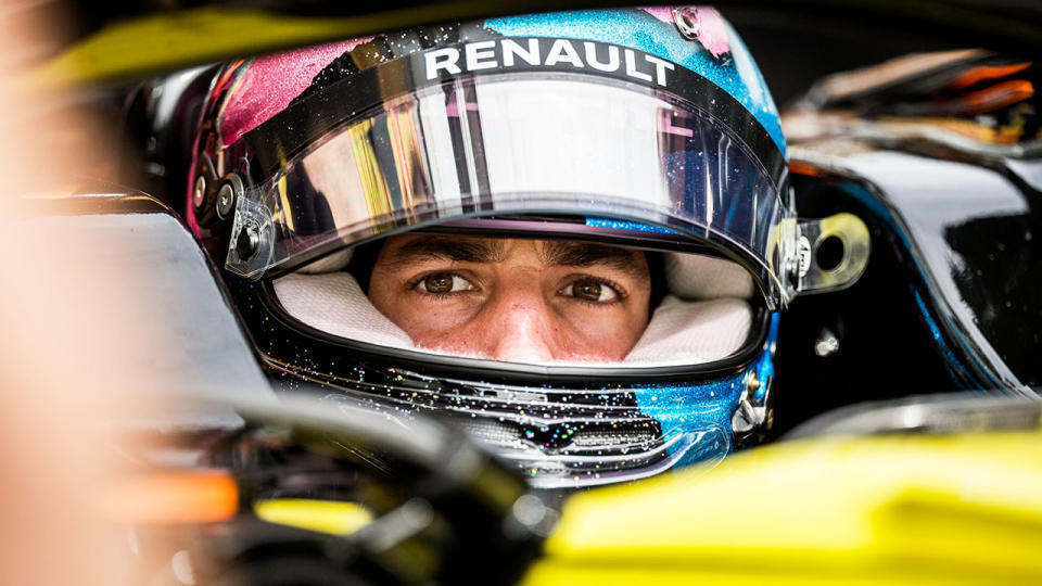 Daniel Ricciardo, pictured here during the Russian Grand Prix.