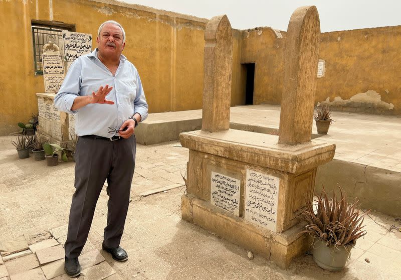 FILE PHOTO: Egypt demolishes historic Cairo cemeteries across the city for a new construction project