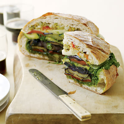 Grilled Vegetable Muffuletta