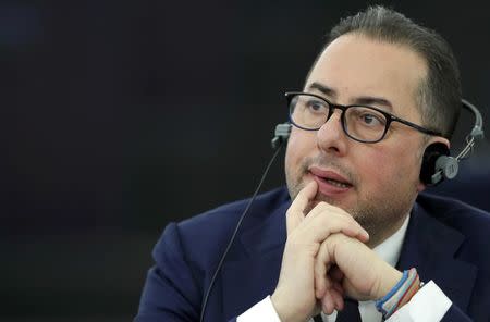 European Parliament's presidential candidate Gianni Pittella attends the announcement of the candidates for the election to the office of the President at the European Parliament in Strasbourg, France, January 16, 2017. REUTERS/Christian Hartmann