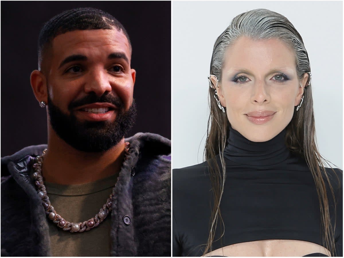 Drake and Julia Fox  (Getty)