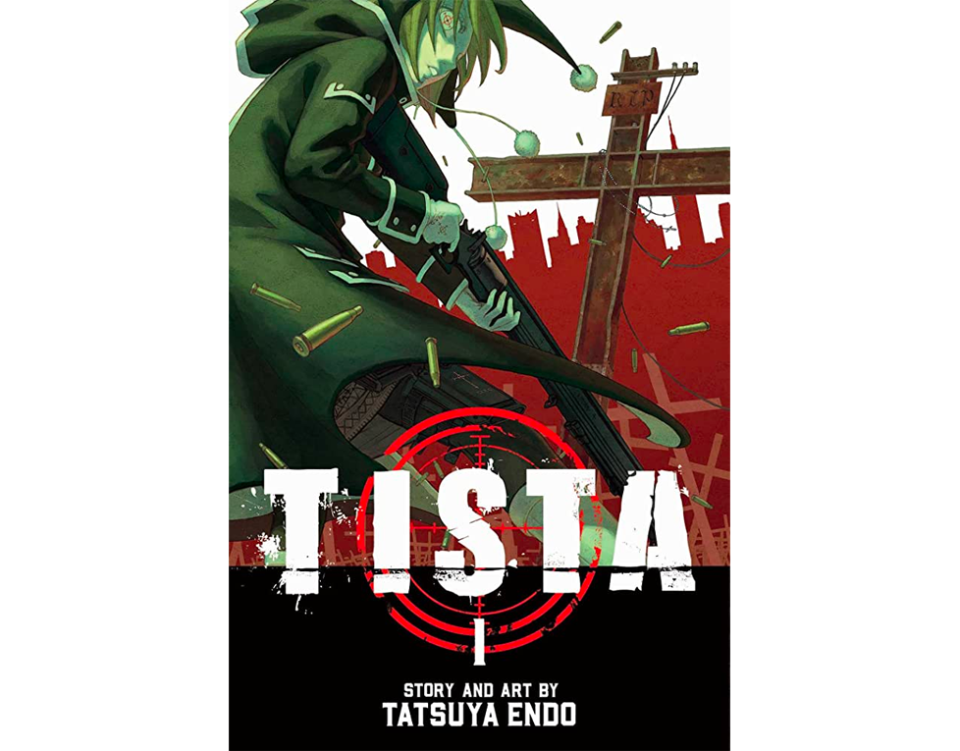 In this YA manga, Tista is an orphaned young woman studying to be a teacher in NYC, and by night she is “Sister Militia,” an infamous assassin ridding the streets of mobsters. Tista’s underground job of taking deadly assignments from the orphanage’s priest is complicated by her feelings for her newfound crush. Enjoy Spider-Man meets You in this action-packed thriller. Order on Amazon or Bookshop.