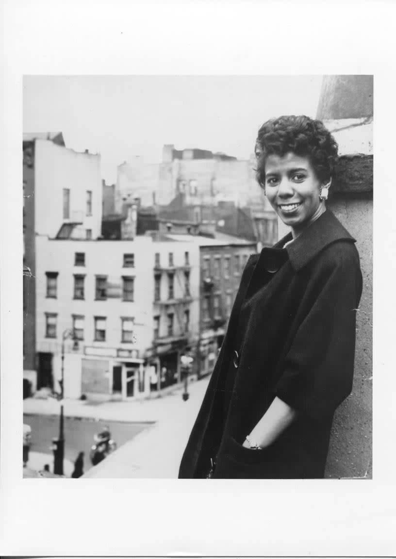 Lorraine Hansberry (Nat Fein/courtesy of The Lorraine Hansberry Literary Trust)